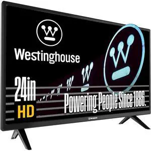 Westinghouse 24 Inch TV, HD LED Small Flat Screen Non-Smart Television, Works with Fire Stick, Roku, Apple TV, TiVo, Xumo, and Streaming Devices Westinghouse 24 Inch TV, HD LED Small Flat Screen Non-Smart Television, Works with Fire Stick, Roku, Apple TV, TiVo, Xumo, and Streaming Devices