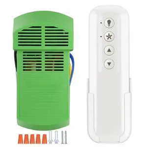 Snrigw Replacement Remote Control for Hunter Genuine White 99372 & 99770 Handheld Ceiling Fans 3-Speeds Remote Control Kit Snrigw Replacement Remote Control for Hunter Genuine White 99372 & 99770 Handheld Ceiling Fans 3-Speeds Remote Control Kit