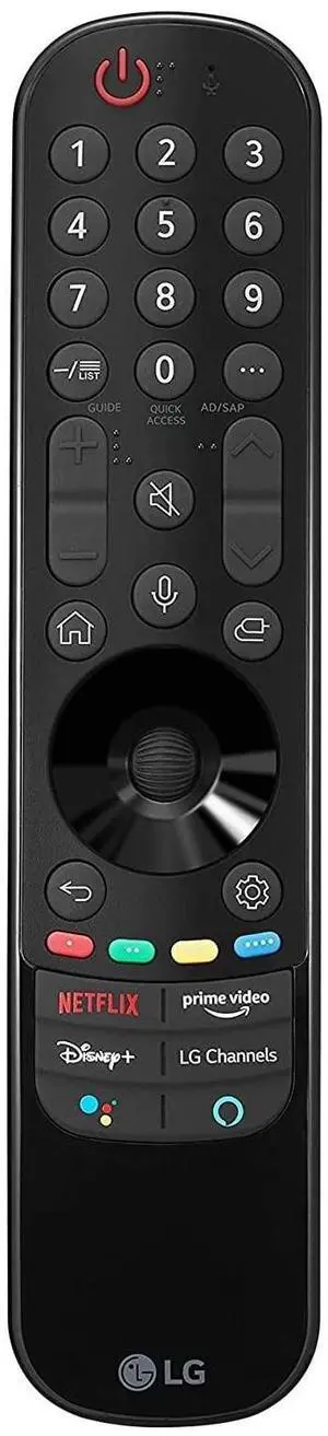 OEM Replacement Magic Bluetooth TV Remote Controller with Mic for LG Televisions (MR21GA) OEM Replacement Magic Bluetooth TV Remote Controller with Mic for LG Televisions (MR21GA)