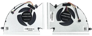 LAOKOEN New Cooling Fan Replacement for MSI GE76 Raider GP76 Leopard GE76 11UH 11UE 11UG GP76 WE76 MS-17K3 17K4 17K2 17K1 Series P/N:N452 N451 PABD1A010SHR-N451 PABD1A010SHL-N452 DC12V 0.6A Fan LAOKOEN New Cooling Fan Replacement for MSI GE76 Raider GP76 Leopard GE76 11UH 11UE 11UG GP76 WE76 MS-17K3 17K4 17K2 17K1 Series P/N:N452 N451 PABD1A010SHR-N451 PABD1A010SHL-N452 DC12V 0.6A Fan