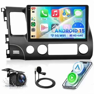 Podofo 4G+64G Incell Screen Car Stereo for Honda Civic 2006-2011 Radio Podofo 4G+64G Incell Screen Car Stereo for Honda Civic 2006-2011 Radio