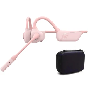 Open Ear Bluetooth Headset with Mic for Truckers, Wireless Neckband Headphones with ENC Noise Canceling, Mic Mute Switch, aptX Low Latency, Type C Fast Charging for Driving/Work Calls /Running/ Open Ear Bluetooth Headset with Mic for Truckers, Wireless Neckband Headphones with ENC Noise Canceling, Mic Mute Switch, aptX Low Latency, Type C Fast Charging for Driving/Work Calls /Running/