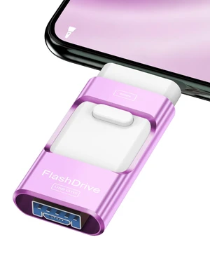 ZARMST 256GB Flash Drive for Phone Photo Stick,Thumb Drive USB Stick High Speed Transfer USB Drives External Picture Video Storage Memory Expansion for Phone/Pad/PC (Titanium Purple) ZARMST 256GB Flash Drive for Phone Photo Stick,Thumb Drive USB Stick High Speed Transfer USB Drives External Picture Video Storage Memory Expansion for Phone/Pad/PC (Titanium Purple)