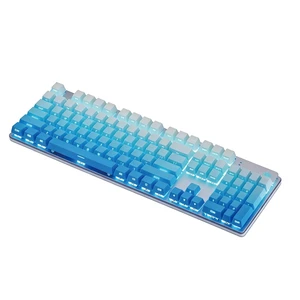 HP GK400F Mechanical Gaming Keyboard, 104 Keys Wired Keyboard with Brown Switches, Mixed Lighting, Double-Shot ABS Keycaps, for Desktop and Laptop (Glacier Blue) HP GK400F Mechanical Gaming Keyboard, 104 Keys Wired Keyboard with Brown Switches, Mixed Lighting, Double-Shot ABS Keycaps, for Desktop and Laptop (Glacier Blue)