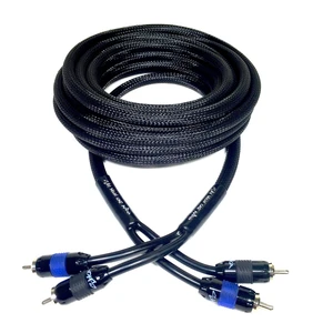 Sky High Car Audio Premium 2-Channel RCA Cable - 6ft Sky High Car Audio Premium 2-Channel RCA Cable - 6ft
