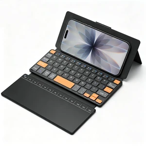 DOGAIN Mini Wireless Keyboard with Touchpad for Phones, Galaxy Z Fold, iPad DOGAIN Mini Wireless Keyboard with Touchpad for Phones, Galaxy Z Fold, iPad