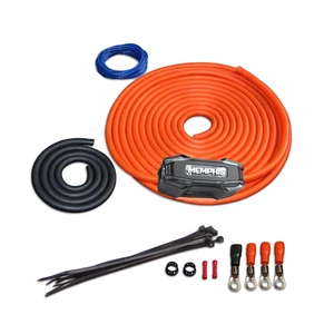 Memphis 4GPWKIT 4-Gauge Power Kit with AFS Fuse Holder and One 150A Fuse Memphis 4GPWKIT 4-Gauge Power Kit with AFS Fuse Holder and One 150A Fuse