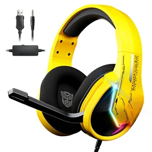 Transformers Wired Gaming Headset with Mic for PC PS4 PS5 Xbox One Switch Transformers Wired Gaming Headset with Mic for PC PS4 PS5 Xbox One Switch