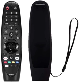 Replacement for LG Magic Voice Remote Control for 2017-2022 Smart TV, MR22GA MR21GA MR20GA MR19BA AKB75855501 Magic Remote with Voice and Pointer Function (1 LG Remote +1 Black Covercase) Replacement for LG Magic Voice Remote Control for 2017-2022 Smart TV, MR22GA MR21GA MR20GA MR19BA AKB75855501 Magic Remote with Voice and Pointer Function (1 LG Remote +1 Black Covercase)