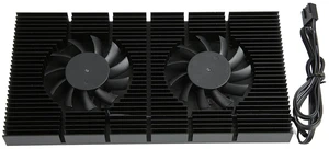 Decumeby GPU Backplate Efficient Dual Fan Design for RTX3090 3080 3070 with Fast Heat Dissipation for Aluminum Alloy Decumeby GPU Backplate Efficient Dual Fan Design for RTX3090 3080 3070 with Fast Heat Dissipation for Aluminum Alloy