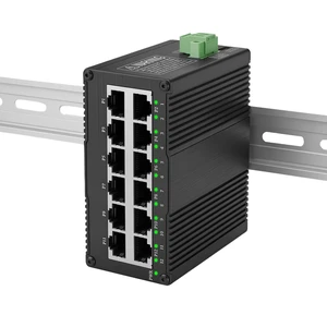 Saokolenk 12-Port Industrial Gigabit Switch USB-C 5V9-56V DC Power Input Saokolenk 12-Port Industrial Gigabit Switch USB-C 5V9-56V DC Power Input