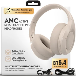 ANC Wireless Bluetooth 5.4 Headset, ENC Built-in Mic for Clear Calls, Hi-res, Foldable, Breathable Over Ear Comfort, Low Latency, Lightweight, 3.5 mm Audio Cable, Wired, for Cell Phones, Tablet ANC Wireless Bluetooth 5.4 Headset, ENC Built-in Mic for Clear Calls, Hi-res, Foldable, Breathable Over Ear Comfort, Low Latency, Lightweight, 3.5 mm Audio Cable, Wired, for Cell Phones, Tablet