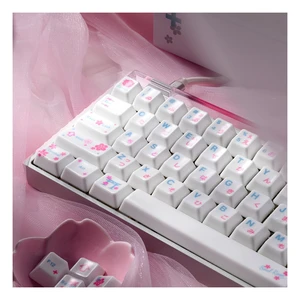 XVX Mild Spring Glaze Ceramic Keycaps Cherry Profile 120-Key Sakura Design XVX Mild Spring Glaze Ceramic Keycaps Cherry Profile 120-Key Sakura Design