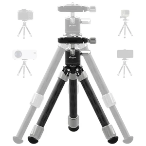LEOFOTO Carbon Fiber Mini Table Tripod with Ball Head for Camera, Lightweight Desktop Tripod with Base, 1/4" Arca QR Plate for Phone Adaptor/Projector, Max Height 10.43", Max Load 11LB, MT-02C Plus LEOFOTO Carbon Fiber Mini Table Tripod with Ball Head for Camera, Lightweight Desktop Tripod with Base, 1/4" Arca QR Plate for Phone Adaptor/Projector, Max Height 10.43", Max Load 11LB, MT-02C Plus