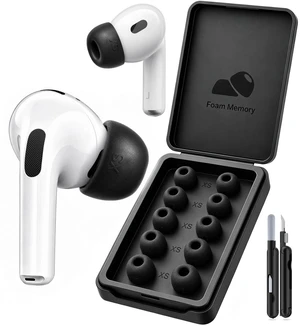 joremx Memory Foam Replacement Ear Tips for AirPods Pro 3 (X-Small)-Black joremx Memory Foam Replacement Ear Tips for AirPods Pro 3 (X-Small)-Black
