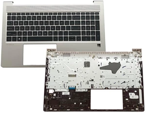 M21742-001 Replacement for HP ProBook 450 G8 455 G8 Laptop Upper Top Cover Case Palmrest Backlit Keyboard Assembly Part Silver M21742-001 Replacement for HP ProBook 450 G8 455 G8 Laptop Upper Top Cover Case Palmrest Backlit Keyboard Assembly Part Silver