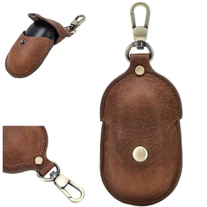 Genuine Leather Protective Case Compatible with Samsung Galaxy Buds 2019 & Buds+ 2020, Shockproof Cover with Hook,Wireless Charging Support(Brown) Genuine Leather Protective Case Compatible with Samsung Galaxy Buds 2019 & Buds+ 2020, Shockproof Cover with Hook,Wireless Charging Support(Brown)