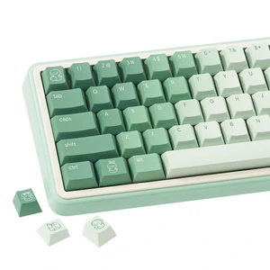 TICKTYYPE PBT Custom Green Keycaps, Little Snake Theme Keyboard Keycaps TICKTYYPE PBT Custom Green Keycaps, Little Snake Theme Keyboard Keycaps