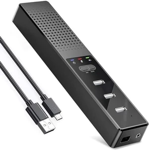 lorvannis 3 in 1 USB Wired Speaker with Microphone,Conference Speakerphone for PC & Laptop,360 Voice Pickup, Plug and Play, Computer Speaker for Zoom, Teams, Skype, Home Office & Online Meetings lorvannis 3 in 1 USB Wired Speaker with Microphone,Conference Speakerphone for PC & Laptop,360 Voice Pickup, Plug and Play, Computer Speaker for Zoom, Teams, Skype, Home Office & Online Meetings