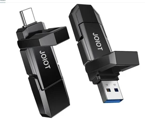 JOIOT USB C Flash Drive 512GB Up to 450MB/s Dual Type-C & USB-A USB 3.2 Solid State Drive USB-C Thumb Drive Compatible with iPhone 15/16/17 Series Smartphone Tablet Laptop Car Smart TV Game Console JOIOT USB C Flash Drive 512GB Up to 450MB/s Dual Type-C & USB-A USB 3.2 Solid State Drive USB-C Thumb Drive Compatible with iPhone 15/16/17 Series Smartphone Tablet Laptop Car Smart TV Game Console