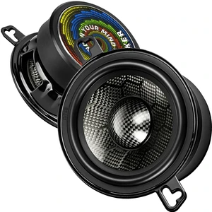 TANVSO CarbonForce 3.5 Inch Speakers, 350W Peak 4 Ohm 3.5 Car Speakers, 3-1/2 Midbass Speakers with Honeycomb-Weave Carbon Fiber Cone, Low-Profile Carbon Fiber Dust Cap for Dash, 2 Pack TANVSO CarbonForce 3.5 Inch Speakers, 350W Peak 4 Ohm 3.5 Car Speakers, 3-1/2 Midbass Speakers with Honeycomb-Weave Carbon Fiber Cone, Low-Profile Carbon Fiber Dust Cap for Dash, 2 Pack