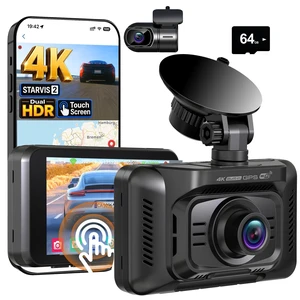 HUPEJOS 4K STARVIS 2 Dash Cam Front and Rear, Dual HDR WDH Camera for Cars HUPEJOS 4K STARVIS 2 Dash Cam Front and Rear, Dual HDR WDH Camera for Cars