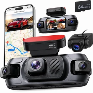Driauto 4K 360 4 Channel Dash Cam Front and Rear Inside+GPS64G TF Card Driauto 4K 360 4 Channel Dash Cam Front and Rear Inside+GPS64G TF Card