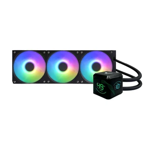 Osprey 360mm AIO CPU Cooler, Intel & AMD, ARGB, Dual Screen, Remote, Black Osprey 360mm AIO CPU Cooler, Intel & AMD, ARGB, Dual Screen, Remote, Black