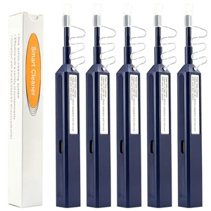 Hamadap 5PCS Fiber Cleaner, Fiber Optic Cleaning Pen 1.25mm Ferrules LC/MU Hamadap 5PCS Fiber Cleaner, Fiber Optic Cleaning Pen 1.25mm Ferrules LC/MU