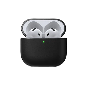 Nomad Airpods 4 Case in Black Nomad Leather, AirPods 4 Cover, Compatible with New AirPods 5, Qi and MagSafe Charging Compatible, AirPods 4 and 5 Leather Case Nomad Airpods 4 Case in Black Nomad Leather, AirPods 4 Cover, Compatible with New AirPods 5, Qi and MagSafe Charging Compatible, AirPods 4 and 5 Leather Case