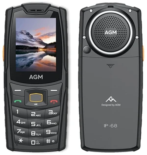 AGM M6 Rugged Feature Phone, IP68 Waterproof, with Loud Speaker, Keypad Cell Phone AGM M6 Rugged Feature Phone, IP68 Waterproof, with Loud Speaker, Keypad Cell Phone