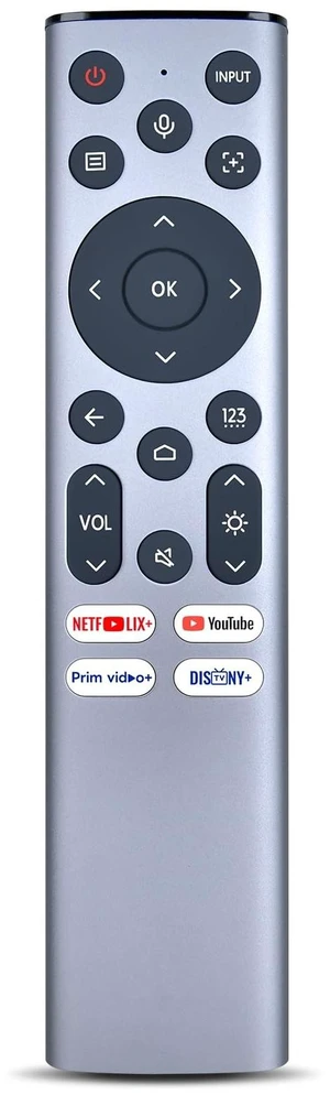 ERF6A82 Voice Remote Replacement for Hisense Smart Projector ERF6A82 Voice Remote Replacement for Hisense Smart Projector