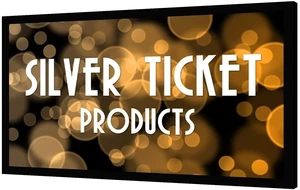 Silver Ticket Products STR Series 6 Piece Home Theater Fixed Frame 4K / 8K Ultra HD, HDTV, HDR & Active 3D Movie Projection Screen, 16:9 Format, 100" Diagonal, Silver Material STR-169100-S Silver Ticket Products STR Series 6 Piece Home Theater Fixed Frame 4K / 8K Ultra HD, HDTV, HDR & Active 3D Movie Projection Screen, 16:9 Format, 100" Diagonal, Silver Material STR-169100-S