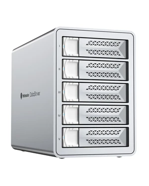 Yottamaster 5 Bay Hard Drive Enclosure USB C, 10Gbps Daisy-Chain 5 Bay DAS, Aluminum USB C DAS Enclosure Support 120TB (5x24TB), Max Up to 360TB for 2.5" & 3.5" SATA HDD/SSD (Diskless) VN500C3 Yottamaster 5 Bay Hard Drive Enclosure USB C, 10Gbps Daisy-Chain 5 Bay DAS, Aluminum USB C DAS Enclosure Support 120TB (5x24TB), Max Up to 360TB for 2.5" & 3.5" SATA HDD/SSD (Diskless) VN500C3