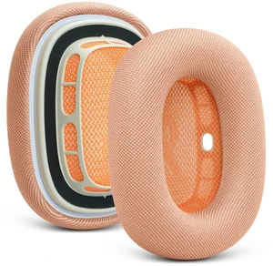 Ear Cushions for Apple AirPods Max, Upgraded Mesh Ear Pads Replacement for Air Pods 1 & 2 Over-Ear Headphones with Original Silicone Design (Orange) Ear Cushions for Apple AirPods Max, Upgraded Mesh Ear Pads Replacement for Air Pods 1 & 2 Over-Ear Headphones with Original Silicone Design (Orange)