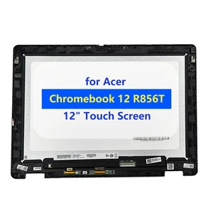 JADTRXU 6M.KE4N7.001 Replacement Laptop LCD Touch Screen Digitizer Assembly for Acer Chromebook 12 R856T with Bezel(with Stylus Pen) JADTRXU 6M.KE4N7.001 Replacement Laptop LCD Touch Screen Digitizer Assembly for Acer Chromebook 12 R856T with Bezel(with Stylus Pen)