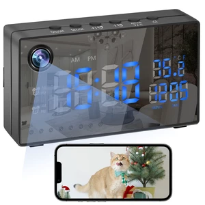 icamdoor WiFi Security Camera, Hidden Spy Camera Clock, 1080P Nanny Cam icamdoor WiFi Security Camera, Hidden Spy Camera Clock, 1080P Nanny Cam