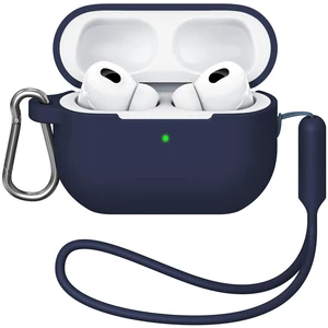 Matekxy Compatible for 2022 AirPods Pro 2nd Generation Case with Silicone Lanyard, Shockproof and Dustproof Portable Cover with Keychain, Support Apple AirPods Wireless Charging - Azu Matekxy Compatible for 2022 AirPods Pro 2nd Generation Case with Silicone Lanyard, Shockproof and Dustproof Portable Cover with Keychain, Support Apple AirPods Wireless Charging - Azu