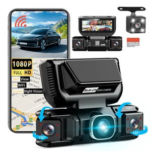 GEMEK 360 Degree View 4 Channel Dash Cam 5G WiFi & APP Control GEMEK 360 Degree View 4 Channel Dash Cam 5G WiFi & APP Control