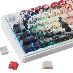 Tsungup Custom Japanese PBT Cool Keycaps, Key Caps Keyboard Keycap Set Tsungup Custom Japanese PBT Cool Keycaps, Key Caps Keyboard Keycap Set