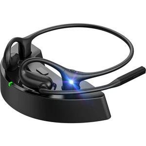 JabNecter Wireless Headset with Charging Dock, Open Ear Headphones with Mic JabNecter Wireless Headset with Charging Dock, Open Ear Headphones with Mic