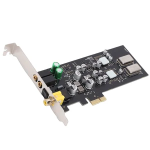 VBESTLIFE ST114 PCIE Sound Card, CM108AH Optical Fiber Coaxial Digital Sound Audio Professional HiFi Card VBESTLIFE ST114 PCIE Sound Card, CM108AH Optical Fiber Coaxial Digital Sound Audio Professional HiFi Card