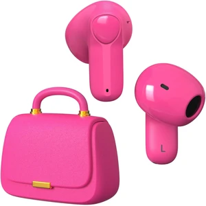 ANCwear Hot Pink Wireless Earbuds, Mini Handbag Charging Case, 22H Playtime ANCwear Hot Pink Wireless Earbuds, Mini Handbag Charging Case, 22H Playtime