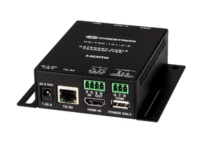 CRESTRON HD-TXC-101-C-E Transmitter, DM LITE, LED, 1.25 AMP, 100-240 V, 50/60 HZ, 13.2 BTU/HR, HDMI, RS-232, Metal/Black Finish, Surface/FREESTANDING CRESTRON HD-TXC-101-C-E Transmitter, DM LITE, LED, 1.25 AMP, 100-240 V, 50/60 HZ, 13.2 BTU/HR, HDMI, RS-232, Metal/Black Finish, Surface/FREESTANDING