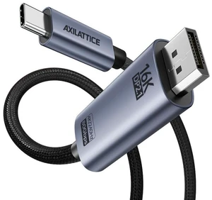 Bidirectional USB C to DisplayPort 2.1 Cable 16K@30Hz 8K@120Hz - 3.3FT Bidirectional USB C to DisplayPort 2.1 Cable 16K@30Hz 8K@120Hz - 3.3FT