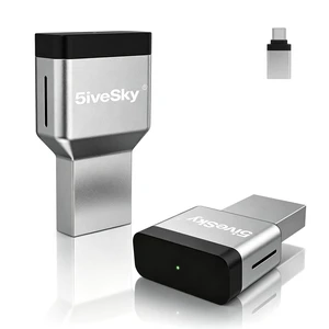 5iveSky Wireless CarPlay Adapter for iPhone, Wireless Android Auto Adapter for Factory Wired Systems, Auto Reconnect, WiFi 6 & Bluetooth 5.3, Plug and Play CarPlay Adapter for SUV Truck 5iveSky Wireless CarPlay Adapter for iPhone, Wireless Android Auto Adapter for Factory Wired Systems, Auto Reconnect, WiFi 6 & Bluetooth 5.3, Plug and Play CarPlay Adapter for SUV Truck