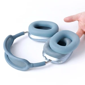 WOMIMT Silicone Case Cover for AirPods Max Headphone (for Blue) WOMIMT Silicone Case Cover for AirPods Max Headphone (for Blue)