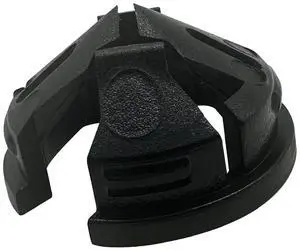 Arborix Electrical Box Knockout Plugs Junction Box Adapter Clap Connectors Non-metallic Push In Cable Connectors Snap In Conduits Fittings Plastic Knockout Trade Sizes 1 Inch 40 Pcs Black