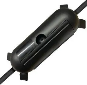 Extension Cord Cover Outdoor Electrical Box IP54 Waterproof Outdoor Extension Cord Cover, Dicio Weatherproof Box Plug Socket Black Cable Protect Outdoor Outlet, Christmas Holiday Decoration