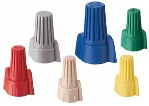 Arborix Winged Wire Connectors Nuts Easy-Twist 60 PCs, UL Listed Assorted Wire Cap Electrical Connectors Ground Wire connectors Screw Cap Electrical Connectors Kit for Connect Electrical Wiring